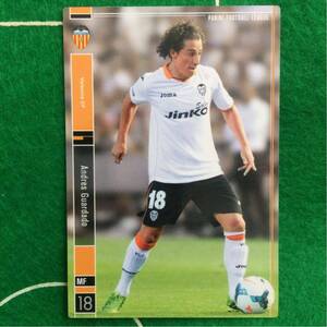 129)Panini Football League Valencia FC 18 Andres Guardado グアルダード バレンシア リーガエスパニョーラ パニーニフットボールリーグ