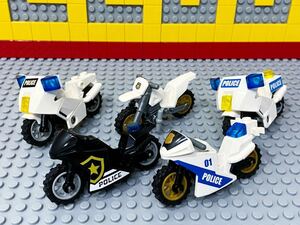 ☆ポリス☆ レゴ　乗り物　ポリスバイク　白バイ　バイク　( LEGO シティ 警察　C61804