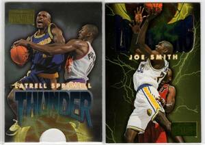 激レア！ Latrell Sprewell ＆ Joe Smith ＜96-97 SkyBox Premium Thunder and Lightning＞ 1:144