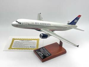 1/100 ハドソン川の奇跡 US AIRWAYS A320-214 (N106US) ★サリー機長サイン入り★限定品1/20★証明書付★