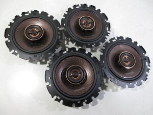 KENWOOD ケンウッド コアキシャル 2WAYスピーカー KFC-RS165 動作確認済み 中古 4個セット