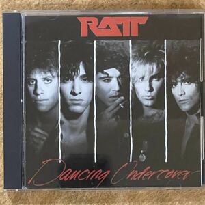 大傑作!!国内盤(32DX-529)帯無しCD!! ラット RATT DANCING UNDERCOVER