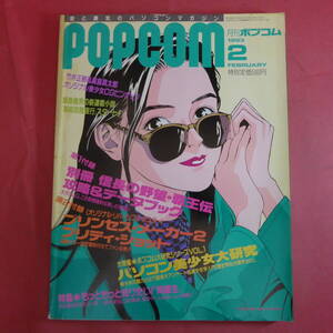 YN1-241029☆月刊ポプコム　1993年　2月