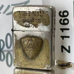 1000円スタート ZIPPO VIETNAM ベトナム 1969年製 ジッポー オイルライター Z1166