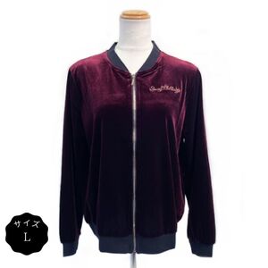 ブルゾン ジャケット ロカビリーファッション レディース ブランド Velvet Ladies Zip Jacket サイズL