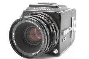 ハッセルブラッド Hasselblad 500C/M ブラック + Carl Zeiss Planar プラナー 80mm F2.8 T* レンズ + A12 フィルムバック (t3311)