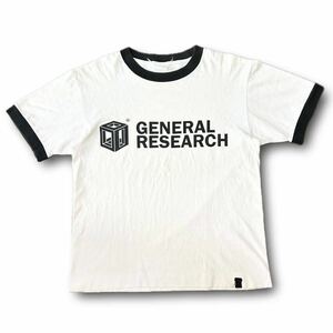 00s GENERAL RESEARCH ロゴリンガーTシャツ archive raf simons helmut lang number nine margiela stone island 90s ジェネラルリサーチ