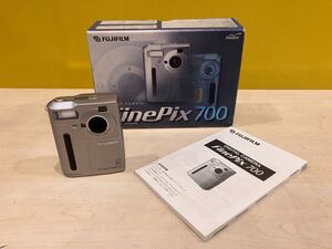 wA157 FUJIFILM FinePix 700 f=7.6mm 1:3.2 富士フィルム コンパクトカメラ デジタルカメラ 中古品