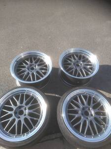 BBS　LM　タイプ　LM風　20インチ　深リム　段リム　F8.5J　+30？　R10J　+40？　114.3　5H　5穴 