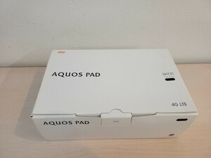 未使用保管品 au SHARP AQUOS PAD SHT21 タブレット