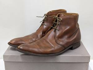 Paul Smith×CHEANEY/ポールスミス/チーニー/別注/MAHOGANY POLO CALF 3 TIE CHUKKA BOOT/チャッカブーツ/レザーブーツ/イングランド製