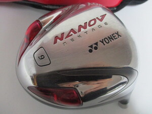 【ヨネックス】YONEX NANO V NEXTAGE TYPE 430 9°／ヘッドカバー付き／ヘッド単品