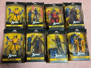 マーベルレジェンド　x-MEN ウルヴァリン サイロック　マグニート　セイバートゥース　ストーム　アポカリプス　ビルド　未開封