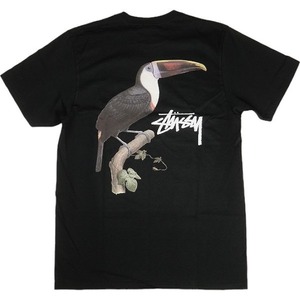 STUSSY ステューシー 24SS TOUCAN TEE BLACK Tシャツ 黒 Size 【S】 【新古品・未使用品】 20800185