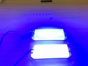 特価☆爆光 ＬＥＤ ＣＯＢ 　小型ストロボ　デイライト青 リレー付☆クリックポスト可　