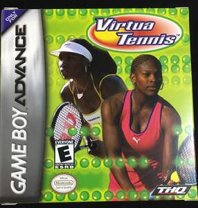 海外版GBA Virtua Tennis ★ 北米版ゲームボーイアドバンス パワースマッシュ 国内未発売 箱・説明書付き