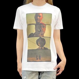 新品 ビッグ プリント セブン ブラッドピット モーガンフリーマン 猟奇殺人 映画 Tシャツ S M L XL オーバーサイズ XXL~5XL ロンT パーカー