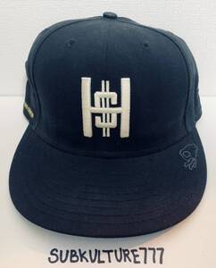 【中古品】HUF×ニューエラ キャップ 59fifty DBC HELLA STOOPS RARE (7 1/8) NEW ERA ブラック