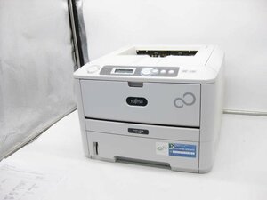 ◇富士通/FUJITSU◇A4モノクロレーザープリンター◇XL-4280◇LAN・USB・パラレル◇印刷枚数67枚◇印字良好◇現状渡し◇T1390