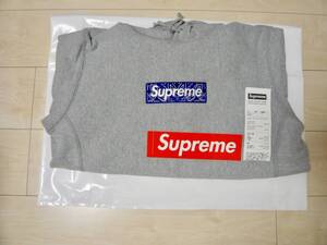 【 Gray 】19aw Bandana Box Logo Hooded Sweatshirt bogo ボゴ ボックスロゴ