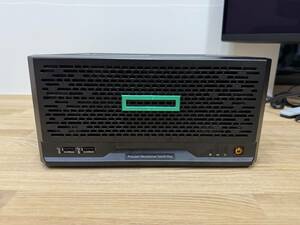 HPE MicroServer Gen10 Plus Xeon E-2224 ディスクレス iLO5+SSD搭載用キットx2