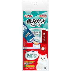 いなばペットフード 歯みがきちゅ～る 初心者用 まぐろ 18g 猫用おやつ