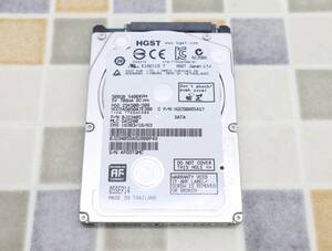 ∠500GB ｜2.5インチ SATA 内臓 ハードディスク ｜HGST Z5K500-500 HDD ｜フォーマット済み PCパーツ ■O0055