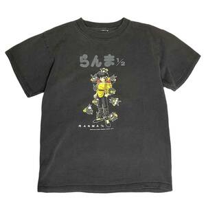 激レア【ビンテージ 90s 1999年 RANMA 1/2 らんま1/2 ワールドツアーTシャツ 響良牙 アニメ 漫画】アメリカ USA 高橋留美子