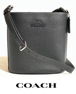 特価！ 可愛い COACH コーチ ペブル レザー ソフィー バケット バッグ 2WAY ショルダー CR153 ブラック 新品本物