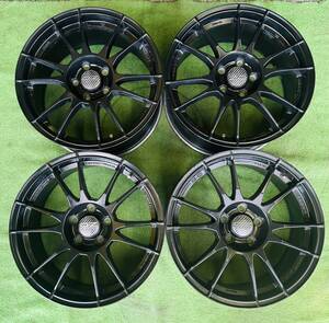 OZ RACING ULTRALEGGERA アルミホイール 17インチ 4本セット 17×8J 5H PCD108 +55 ハブ径約60mm