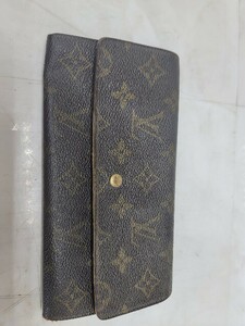 ▲R▲LOUIS VUITTON ルイヴィトン　モノグラム　ポルトフォイユサラ　長財布　２つ折り　M61734　K2406-301