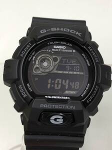 CASIO カシオ 腕時計 G-SHOCK Gショック GW-8900A 電波ソーラー ブラック 化粧箱 取扱説明書 セット SS-285117