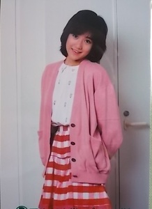 昭和レトロ　ブロマイド　岡田有希子　