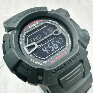 【未使用・在庫処分品・74229-1】　CASIO/カシオ　腕時計　G-SHOCK　MUDMAN　G-9000-3VDR　逆輸入モデル　クオーツ　