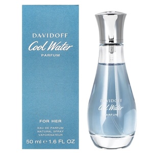 ダビドフ クールウォーター フォーハー EDP・SP 50ml 香水 フレグランス COOL WATER FOR HER DAVIDOFF 新品 未使用