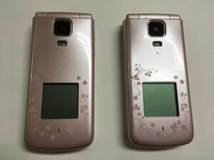 1円 au KDDI ガラケー 携帯電話 CDMA KY010 2個まとめて