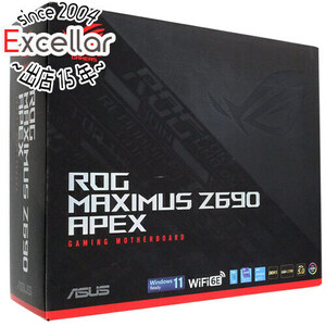 【中古】ASUS製 ATXマザーボード ROG MAXIMUS Z690 APEX LGA1700 元箱あり [管理:1050023182]