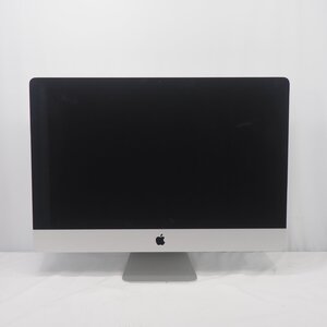 1円~【ジャンク】Apple iMac Retina 5K 27インチ 2017 Core i7-7700K 4.2GHz/32GB/SSD121GB+HDD2TB/OS無【同梱不可】