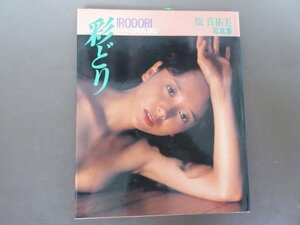 原真祐美　写真集「彩どり」ワニブックス　１９８６年　初版　送料無料！