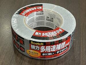 ★【水に強い 手で切れる】3M Scotch スコッチ 強力 多用途補修テープ ダクトシールテープ 幅48mm×長さ54m DUCT-54★未使用品