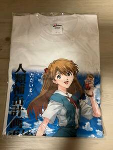 Lサイズ アスカ 空 2009 UCC MILK COFFEE EVANGELION Project Tシャツ エヴァンゲリオン エヴァ博 缶 コーヒー グッズ