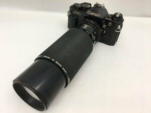 Canon AE-1 / ZOOM LENS FD 100-300mm 1:5.6 一眼レフカメラ ジャンク 中古【UW050616】