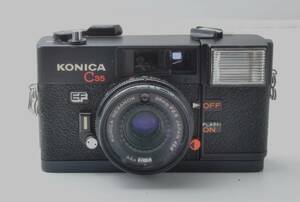 KONICA　C35　コンパクトフィルムカメラ　難あり　ジャンク扱い　#0892　＃B064