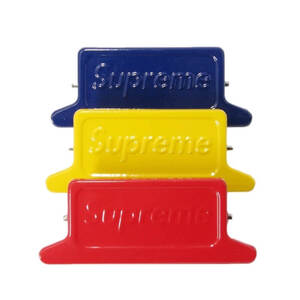 未使用 Supreme シュプリーム Dulton Small Clips Set of 3 Multi 23SS スモール クリップ 3点セット ダルトン マルチカラー 30012967