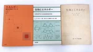 【まとめ】【希少】生物学 ３冊セット エネルギー/生物とエネルギー 培風館 発/生体とエネルギー みすず書房　培風館【ta01h】