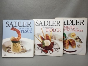 洋書　【3冊セット】イタリア料理　SADLER