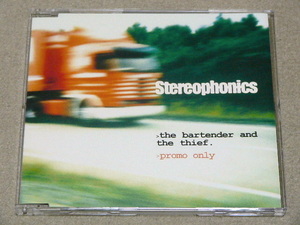 STEREOPHONICS / THE BARTENDER AND THE THIEF // CDS promo ステレオフォニックス