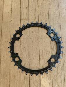 無料】 動作確認済 軽量28g デュラエース FC-9000 コンパクト インナーチェーンリング 34T DURA ACE 9000 デュラ　ヒルクライム