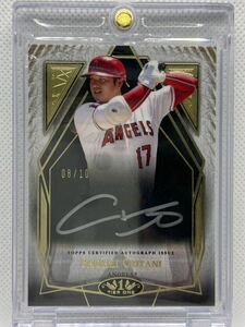 10枚限定　大谷翔平　直筆サインカード2022 topps tire one auto