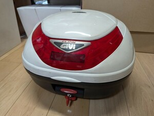 GIVI ジビ E350 パールホワイト 35L リアボックス モノロック